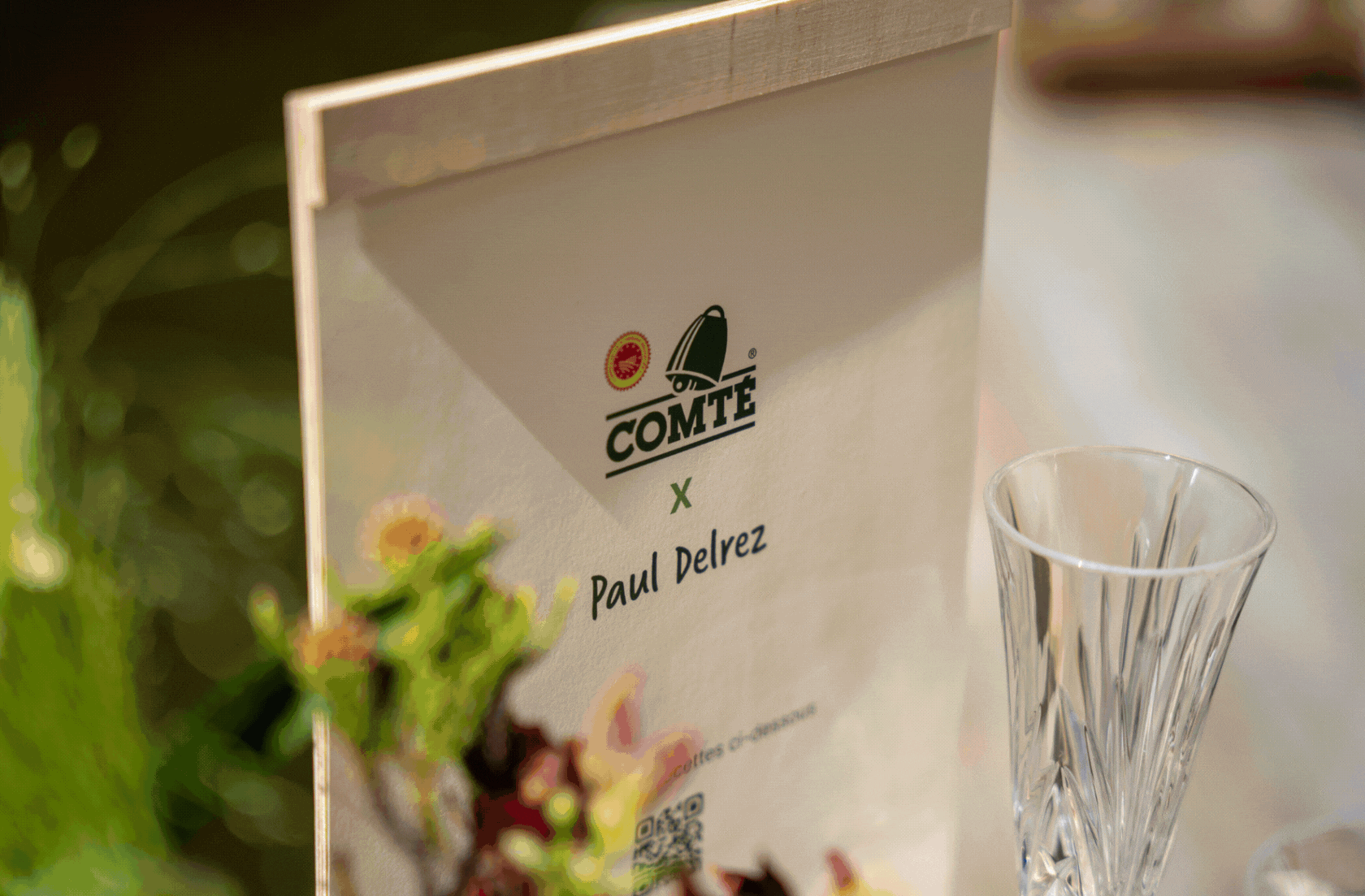 Dinner for Conté cheese